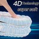 Palmilhas Nuvem 4D Super Soft com suporte de Arco Esportiva (1 par)